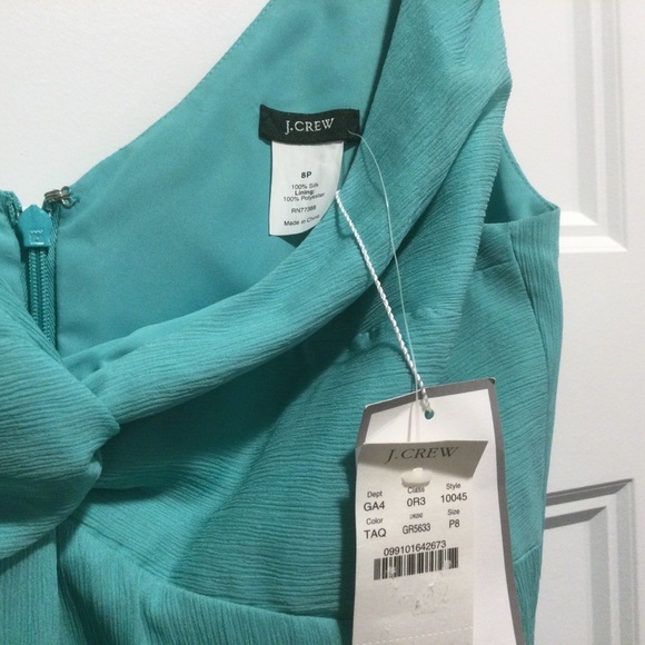 J Crew Silk Special Occasion Dress With Pockets - Picture 3 of 3